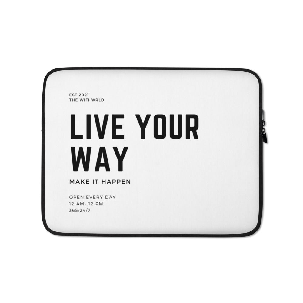 V1 Laptop Case (white)